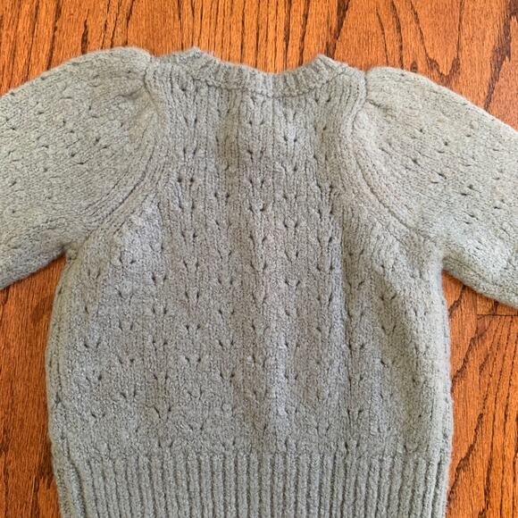 Rylee + Cru Balloon Sweater | Dusty Blue | Size 4-5 Years - Picture 7 of 11